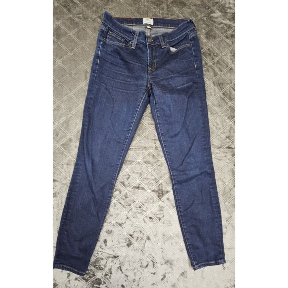 J.Crew Jeans Women's Size 2 (26) Dark Wash Toothpick Size 26 x 26 - Stretch